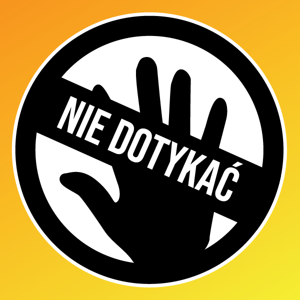 Naklejka z kategorii OSTRZEŻENIA